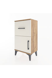 Arges Komodin Tek Raflı Tek Çekmeceli Tek Kapaklı 44x30x80 - S08M007V7A