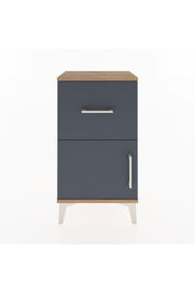 Arges Komodin Tek Raflı Tek Çekmeceli Tek Kapaklı 44x30x80 - S08M007V8A
