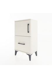 Arges Komodin 2 Raflı Tek Çekmeceli Tek Kapaklı 44x30x80 - S08M008V1A