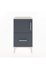 Arges Komodin 2 Raflı Tek Çekmeceli Tek Kapaklı 44x30x80 - S08M008V2A