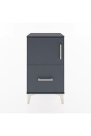 Arges Komodin 2 Raflı Tek Çekmeceli Tek Kapaklı 44x30x80 - S08M008V5A
