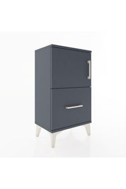 Arges Komodin 2 Raflı Tek Çekmeceli Tek Kapaklı 44x30x80 - S08M008V5A