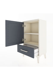 Arges Komodin 2 Raflı Tek Çekmeceli Tek Kapaklı 44x30x80 - S08M009V2A