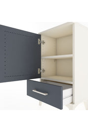 Arges Komodin 2 Raflı Tek Çekmeceli Tek Kapaklı 44x30x80 - S08M009V2A