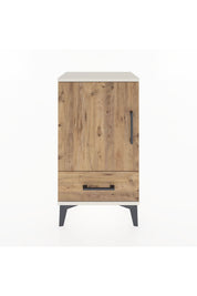 Arges Komodin 2 Raflı Tek Çekmeceli Tek Kapaklı 44x30x80 - S08M009V3A