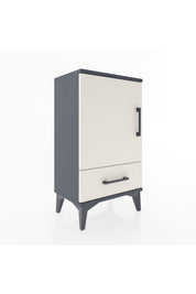 Arges Komodin 2 Raflı Tek Çekmeceli Tek Kapaklı 44x30x80 - S08M009V4A