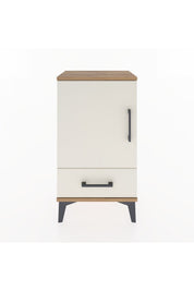 Arges Komodin 2 Raflı Tek Çekmeceli Tek Kapaklı 44x30x80 - S08M009V7A