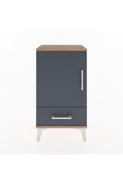 Arges Komodin 2 Raflı Tek Çekmeceli Tek Kapaklı 44x30x80 - S08M009V8A