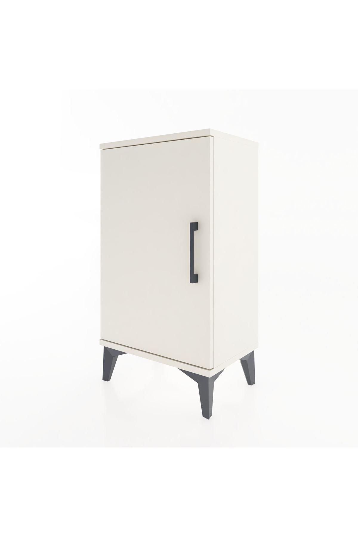 Arges Komodin 2 Raflı Tek Kapaklı 44x30x80 - S08M011V1A