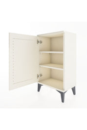Arges Komodin 2 Raflı Tek Kapaklı 44x30x80 - S08M011V1A