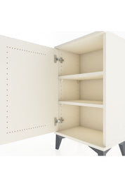 Arges Komodin 2 Raflı Tek Kapaklı 44x30x80 - S08M011V1A