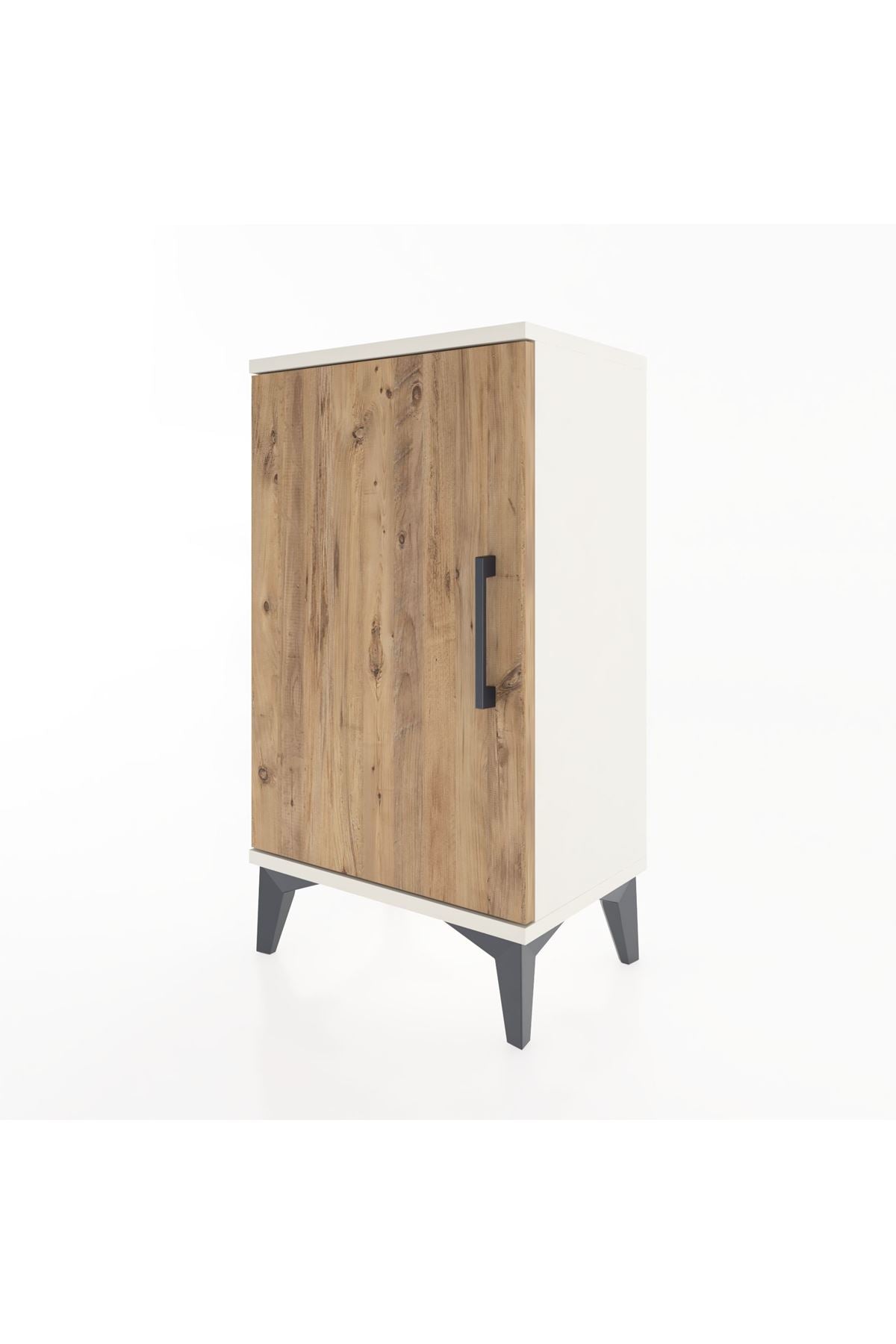 Arges Komodin 2 Raflı Tek Kapaklı 44x30x80 - S08M011V3A