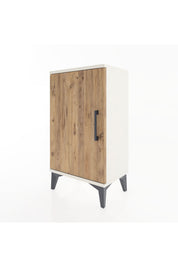 Arges Komodin 2 Raflı Tek Kapaklı 44x30x80 - S08M011V3A