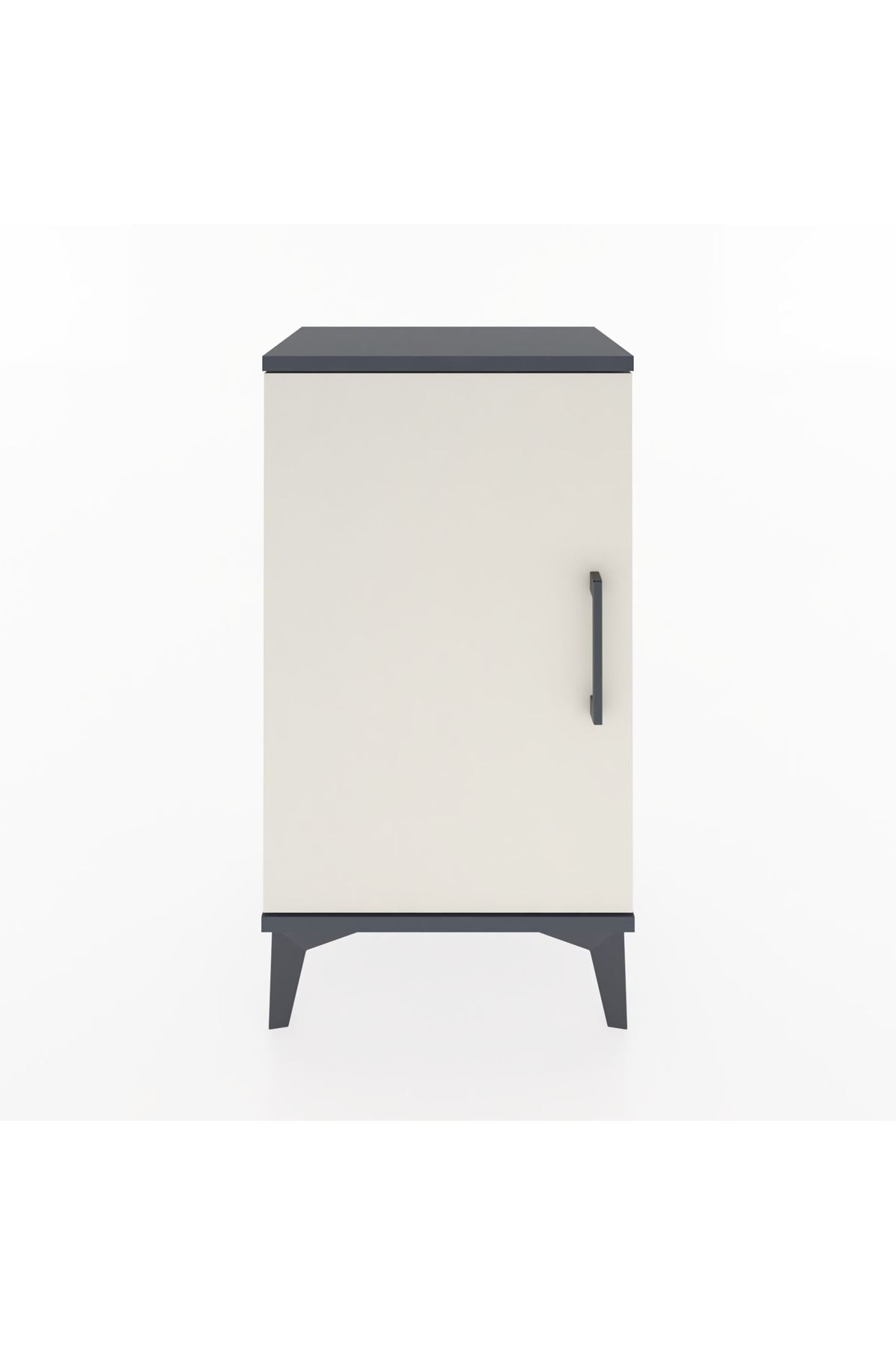 Arges Komodin 2 Raflı Tek Kapaklı 44x30x80 - S08M011V4A