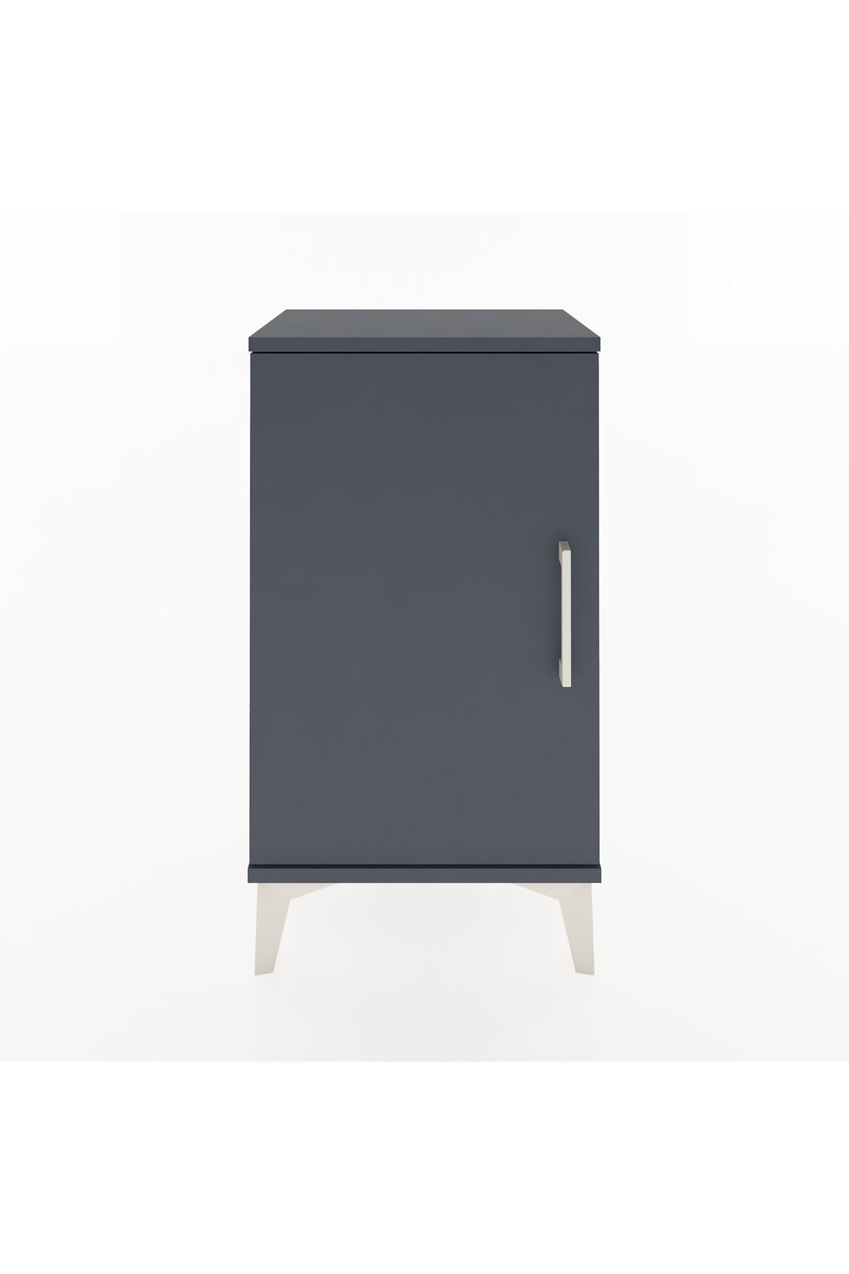Arges Komodin 2 Raflı Tek Kapaklı 44x30x80 - S08M011V5A