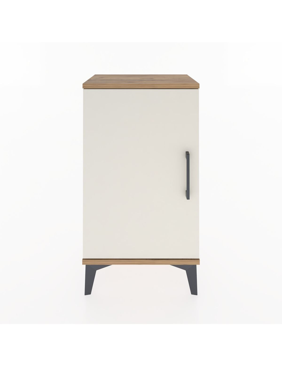 Arges Komodin 2 Raflı Tek Kapaklı 44x30x80 - S08M011V7A