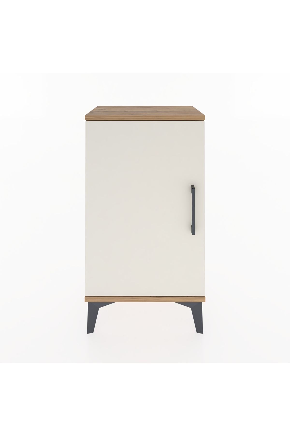 Arges Komodin 2 Raflı Tek Kapaklı 44x30x80 - S08M011V7A