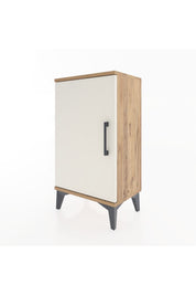 Arges Komodin 2 Raflı Tek Kapaklı 44x30x80 - S08M011V7A