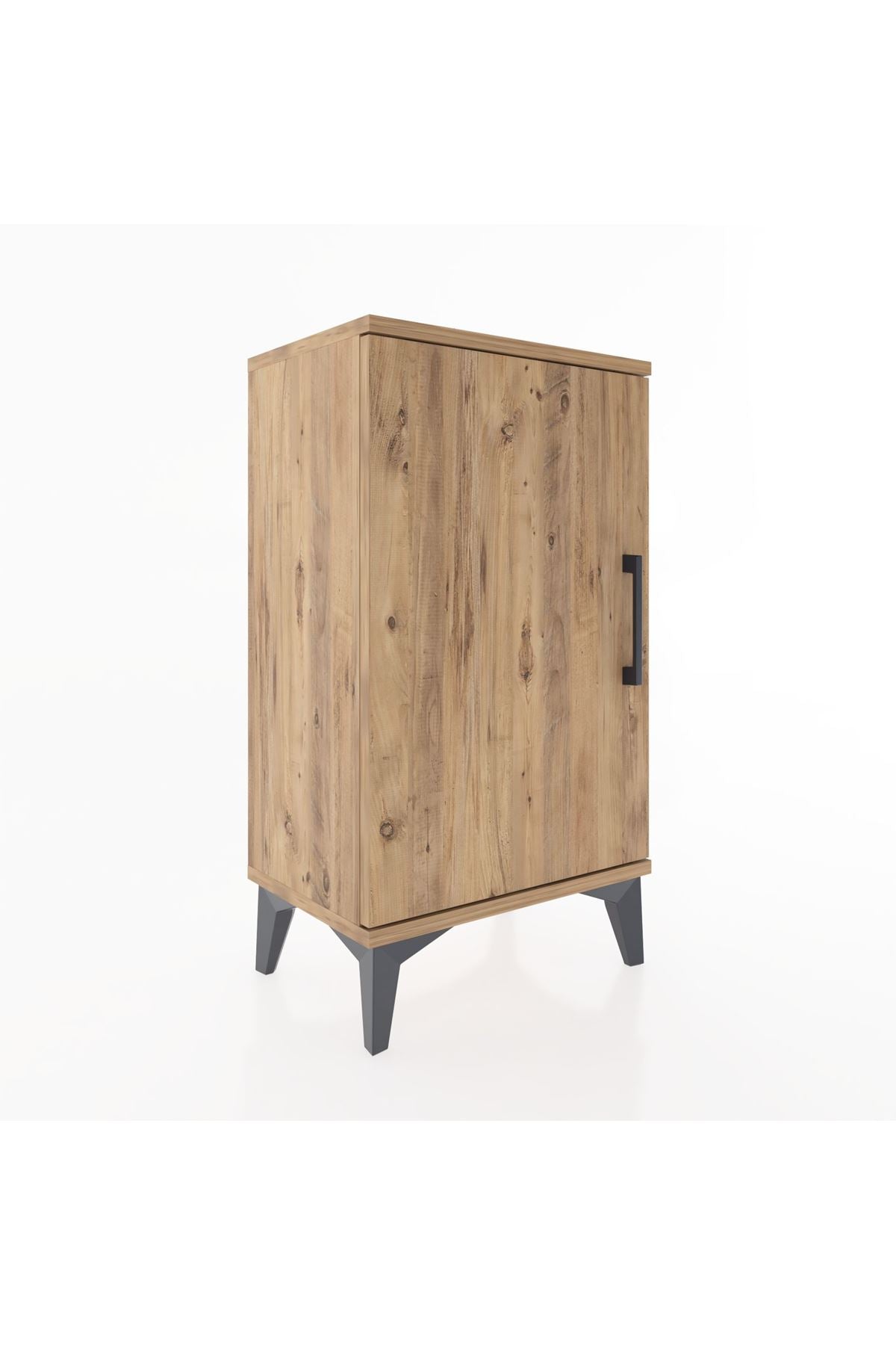 Arges Komodin 2 Raflı Tek Kapaklı 44x30x80 - S08M011V9A