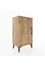 Arges Komodin 2 Raflı Tek Kapaklı 44x30x80 - S08M011V9A