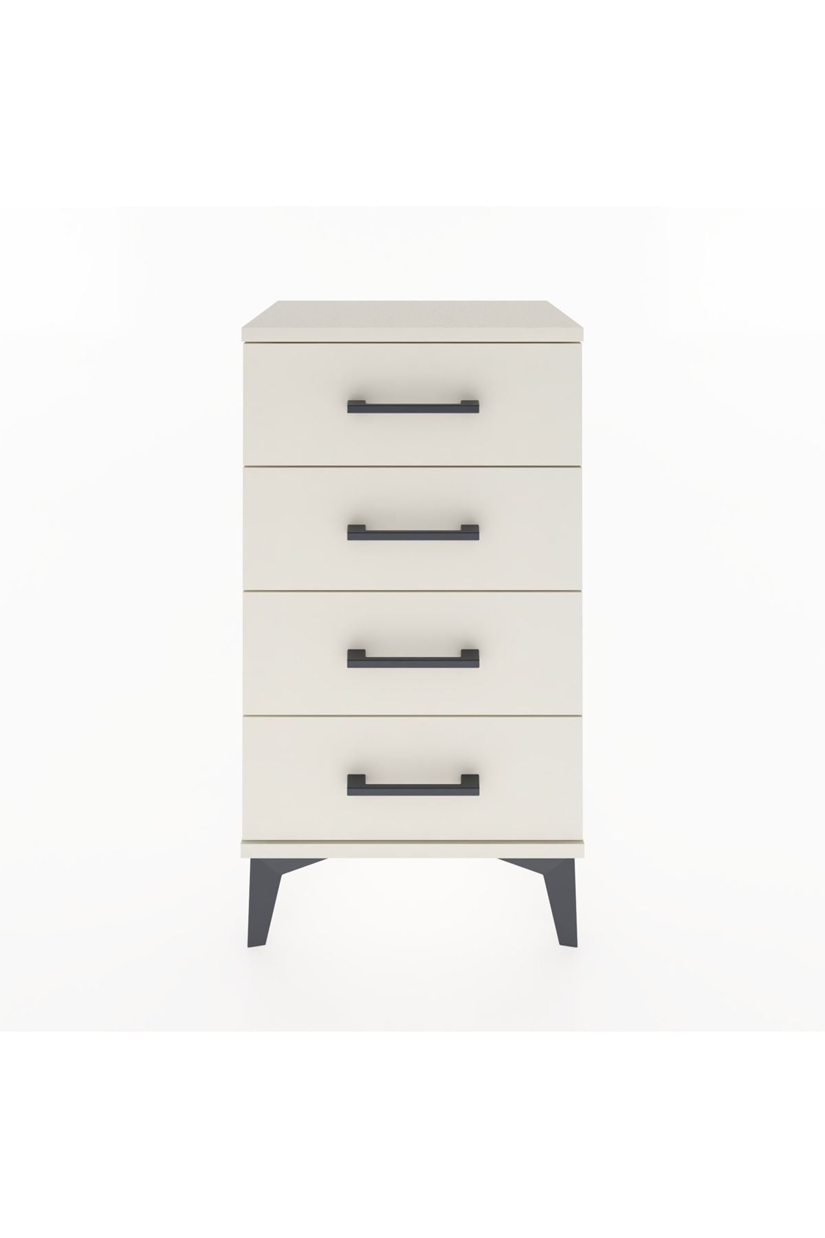 Arges Komodin 4 Çekmeceli 44x30x80 - S08M012V1A