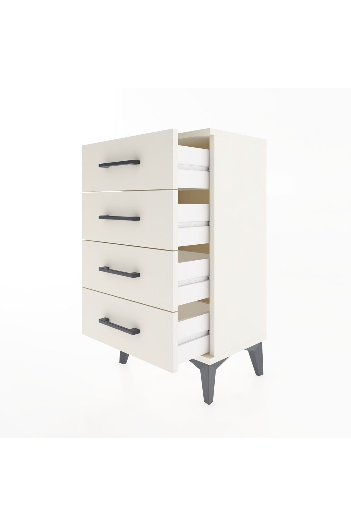 Arges Komodin 4 Çekmeceli 44x30x80 - S08M012V1A