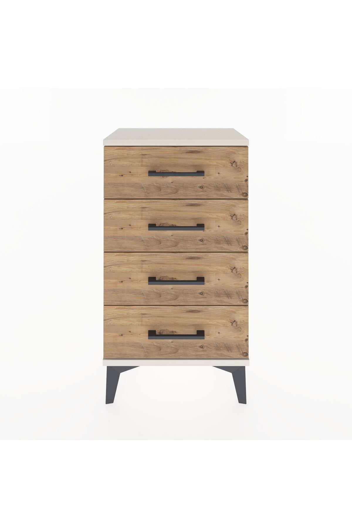 Arges Komodin 4 Çekmeceli 44x30x80 - S08M012V3A