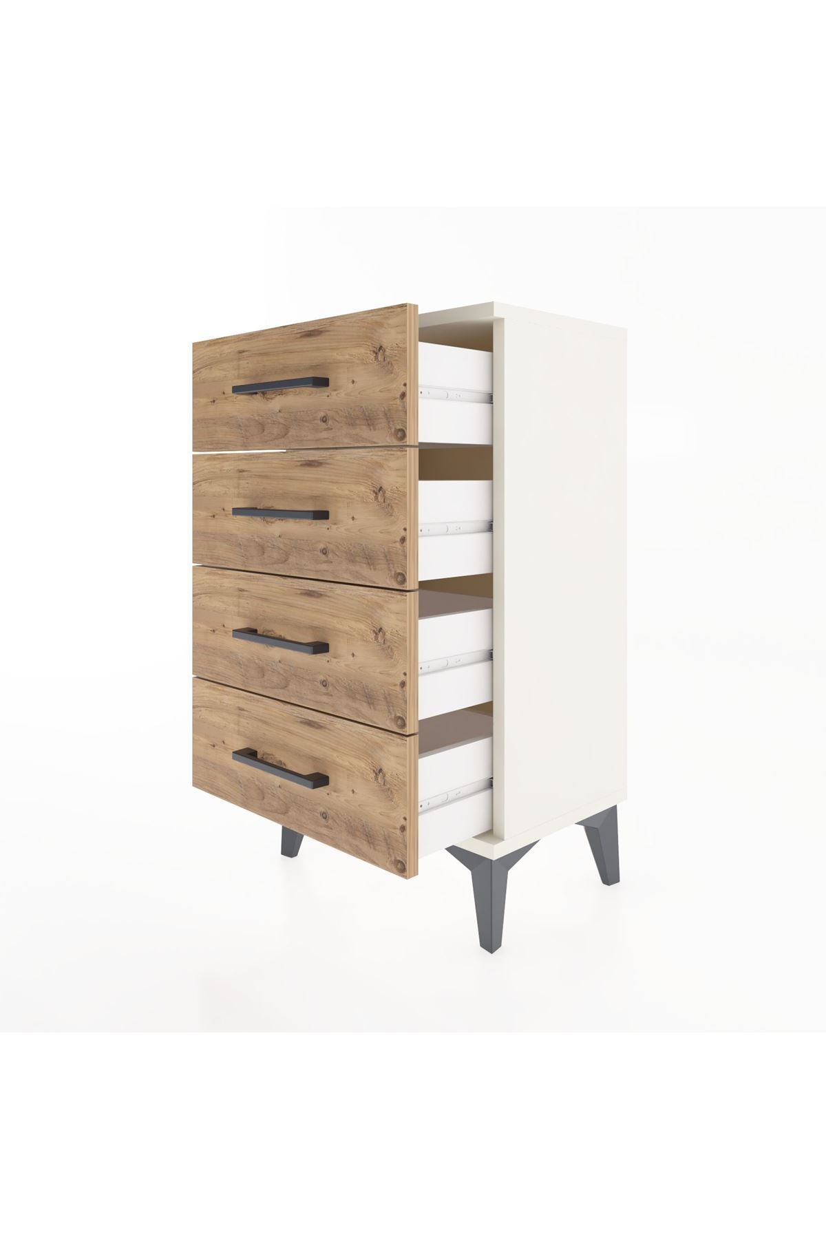 Arges Komodin 4 Çekmeceli 44x30x80 - S08M012V3A