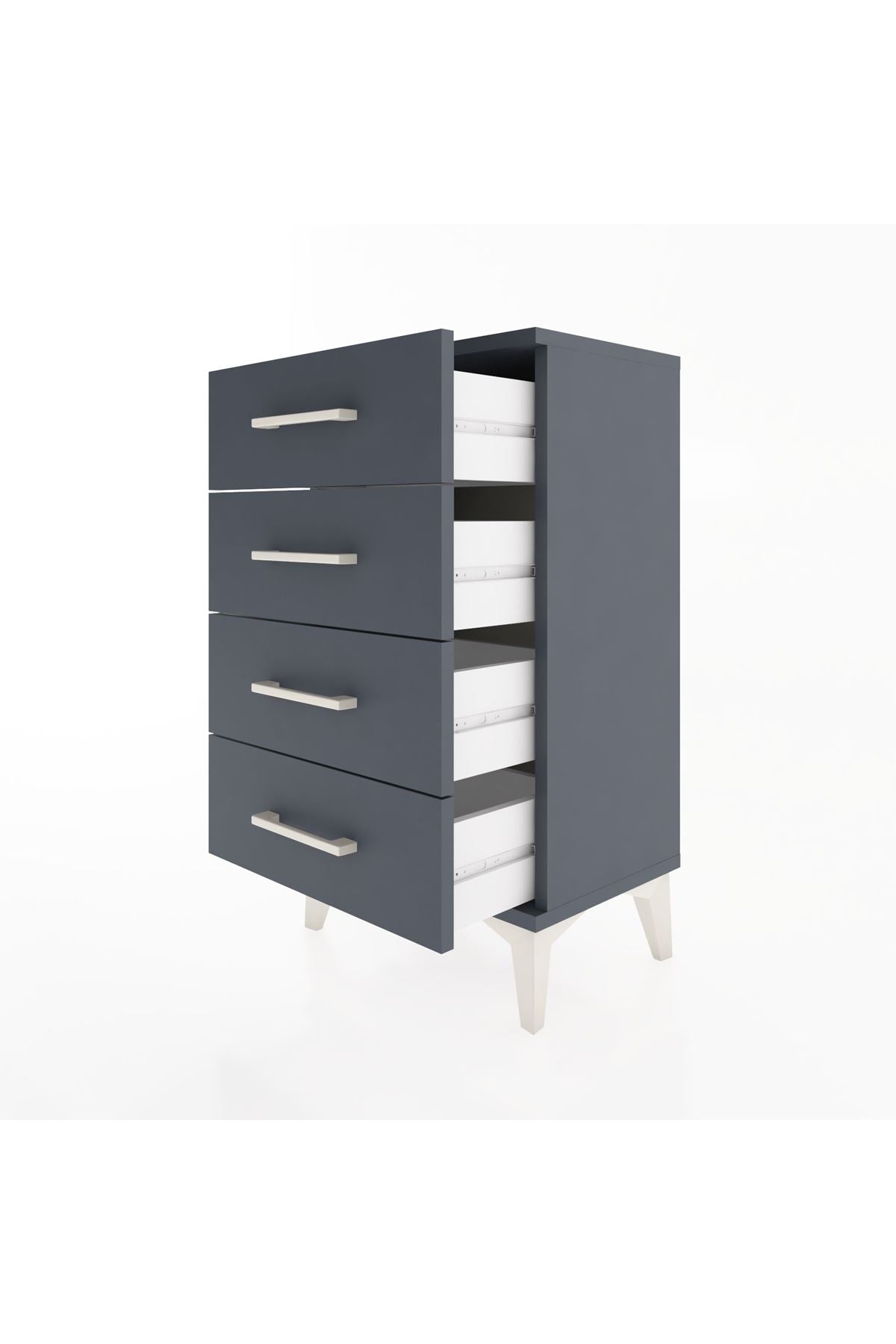 Arges Komodin 4 Çekmeceli 44x30x80 - S08M012V5A