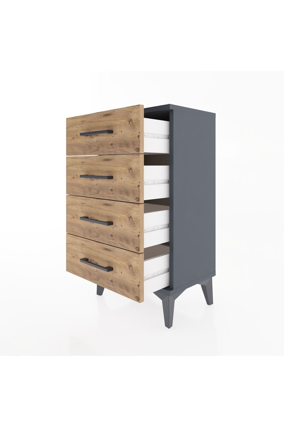 Arges Komodin 4 Çekmeceli 44x30x80 - S08M012V6A