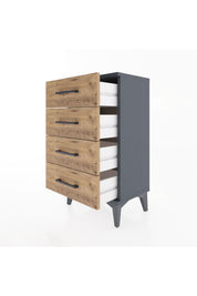 Arges Komodin 4 Çekmeceli 44x30x80 - S08M012V6A
