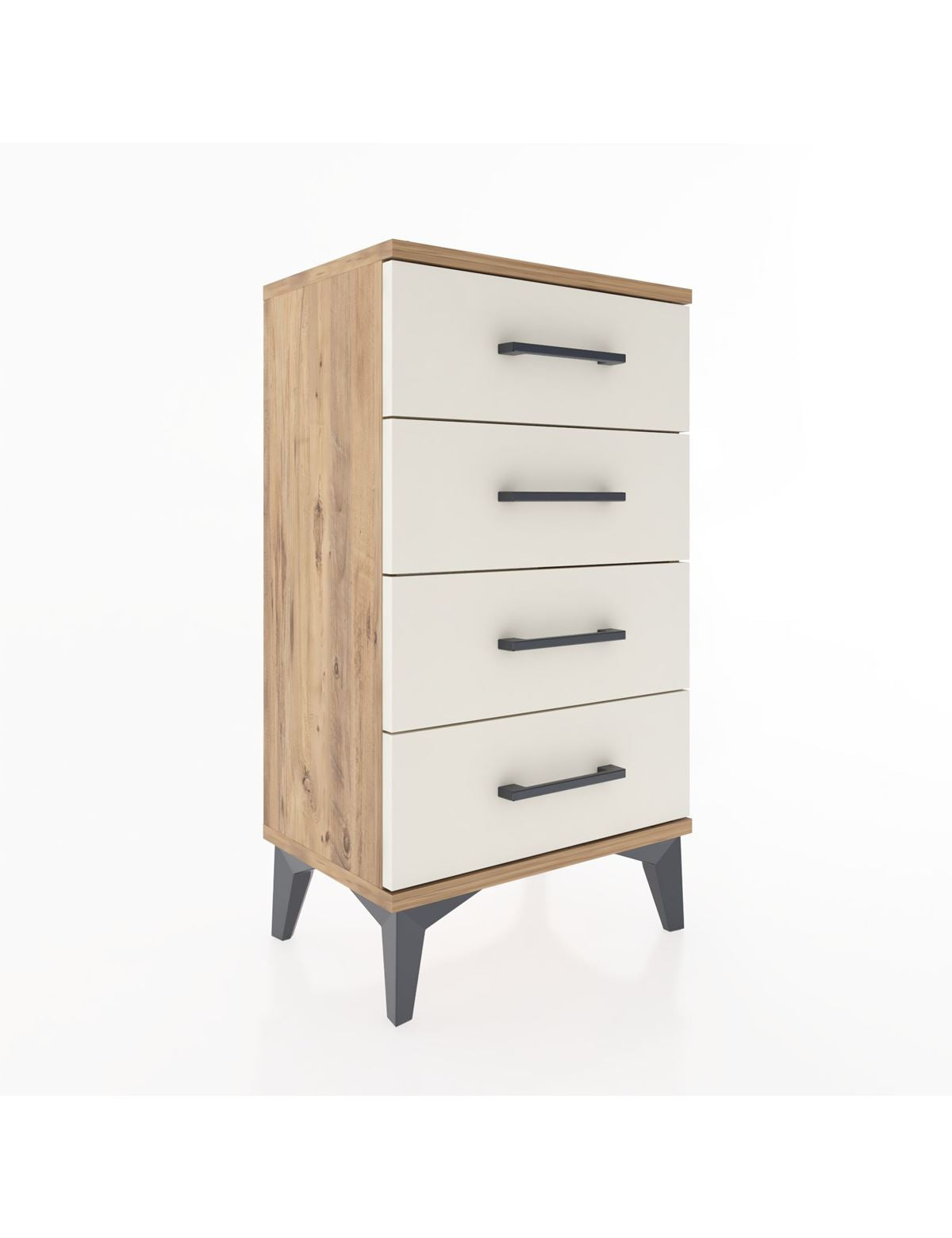 Arges Komodin 4 Çekmeceli 44x30x80 - S08M012V7A