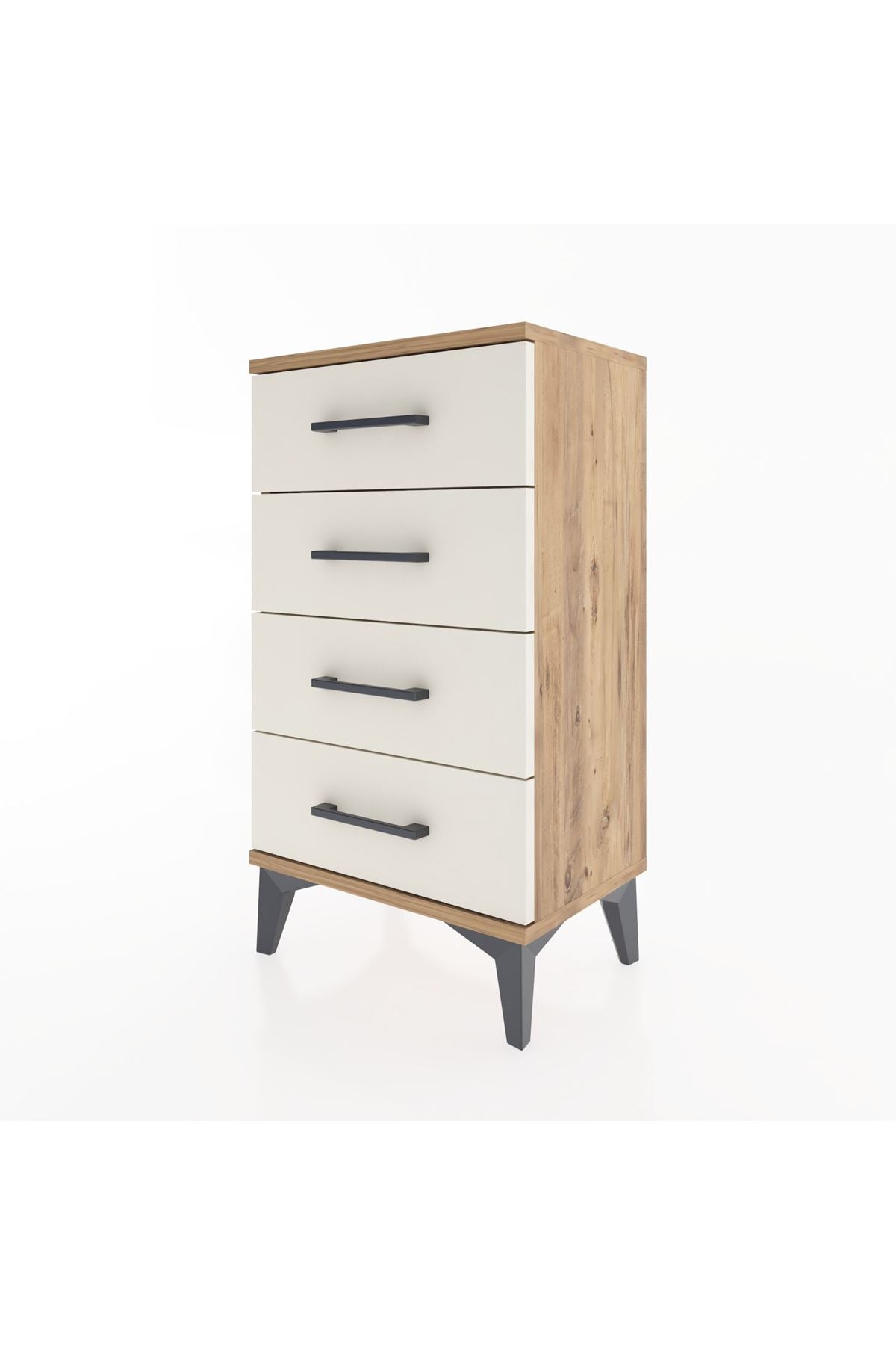 Arges Komodin 4 Çekmeceli 44x30x80 - S08M012V7A