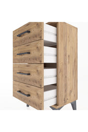 Arges Komodin 4 Çekmeceli 44x30x80 - S08M012V9A