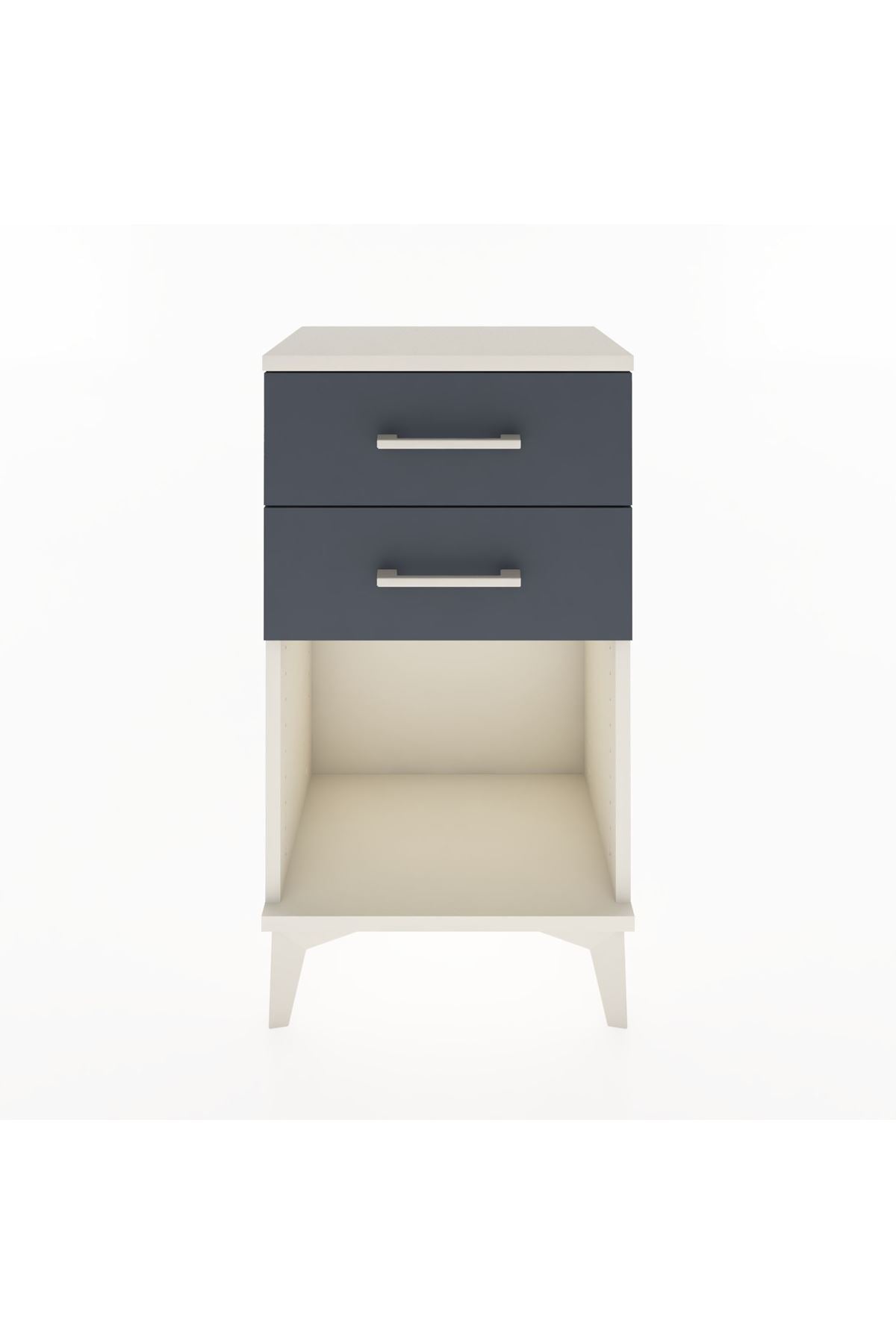 Arges Komodin 2 Çekmeceli 44x30x80 - S08M013V2A