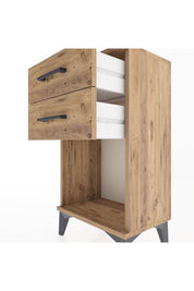 Arges Komodin 2 Çekmeceli 44x30x80 - S08M013V9A