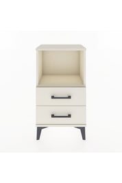 Arges Komodin Tek Raflı 2 Çekmeceli 44x30x80 - S08M014V1A