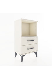 Arges Komodin Tek Raflı 2 Çekmeceli 44x30x80 - S08M014V1A
