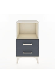 Arges Komodin Tek Raflı 2 Çekmeceli 44x30x80 - S08M014V2A