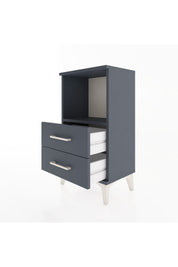 Arges Komodin Tek Raflı 2 Çekmeceli 44x30x80 - S08M014V5A