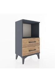 Arges Komodin Tek Raflı 2 Çekmeceli 44x30x80 - S08M014V6A