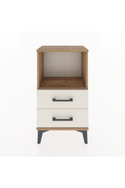 Arges Komodin Tek Raflı 2 Çekmeceli 44x30x80 - S08M014V7A