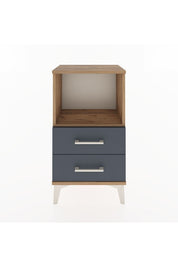 Arges Komodin Tek Raflı 2 Çekmeceli 44x30x80 - S08M014V8A