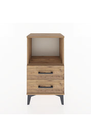 Arges Komodin Tek Raflı 2 Çekmeceli 44x30x80 - S08M014V9A
