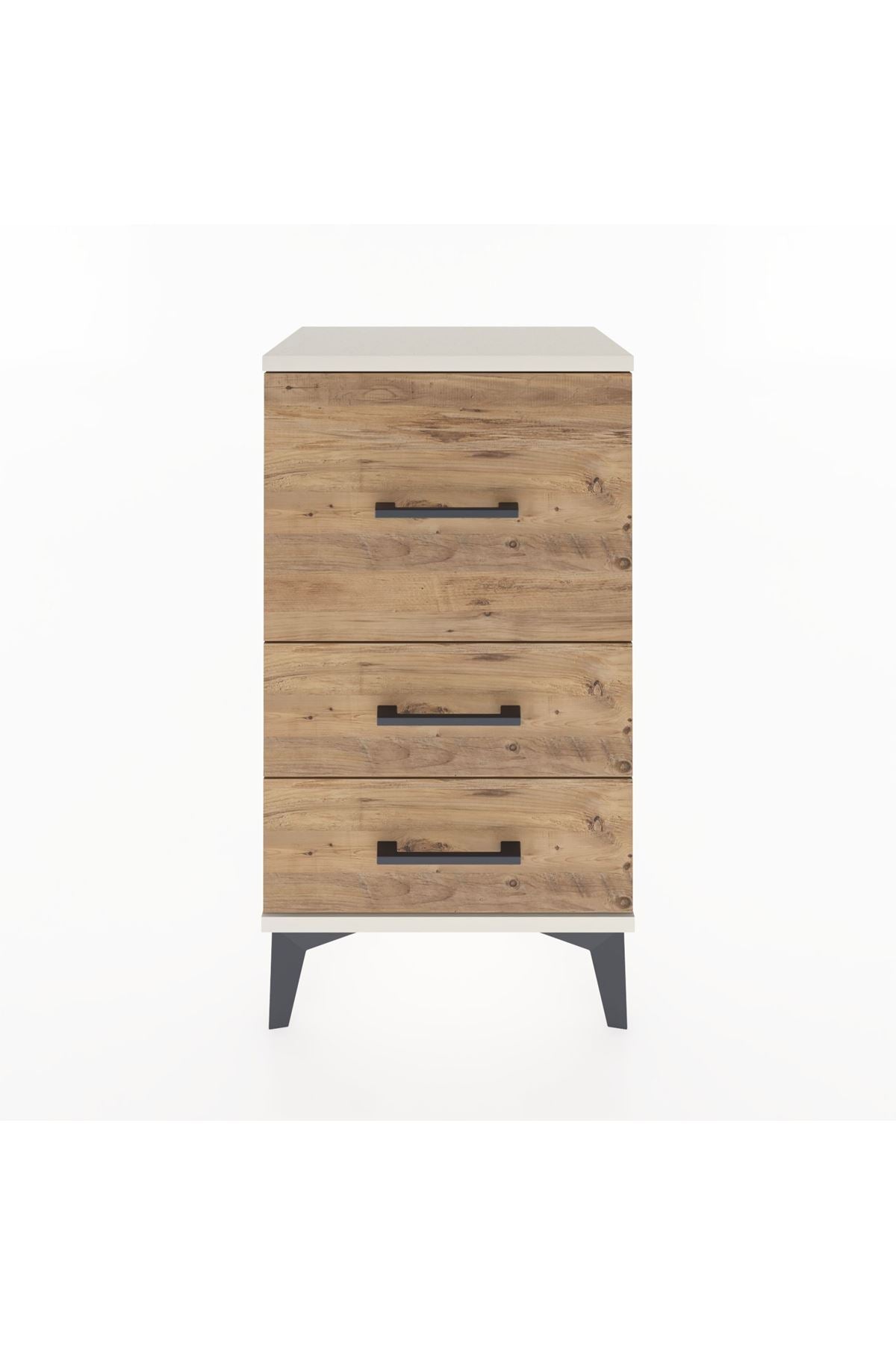 Arges Komodin 3 Çekmeceli 44x30x80 - S08M015V3A