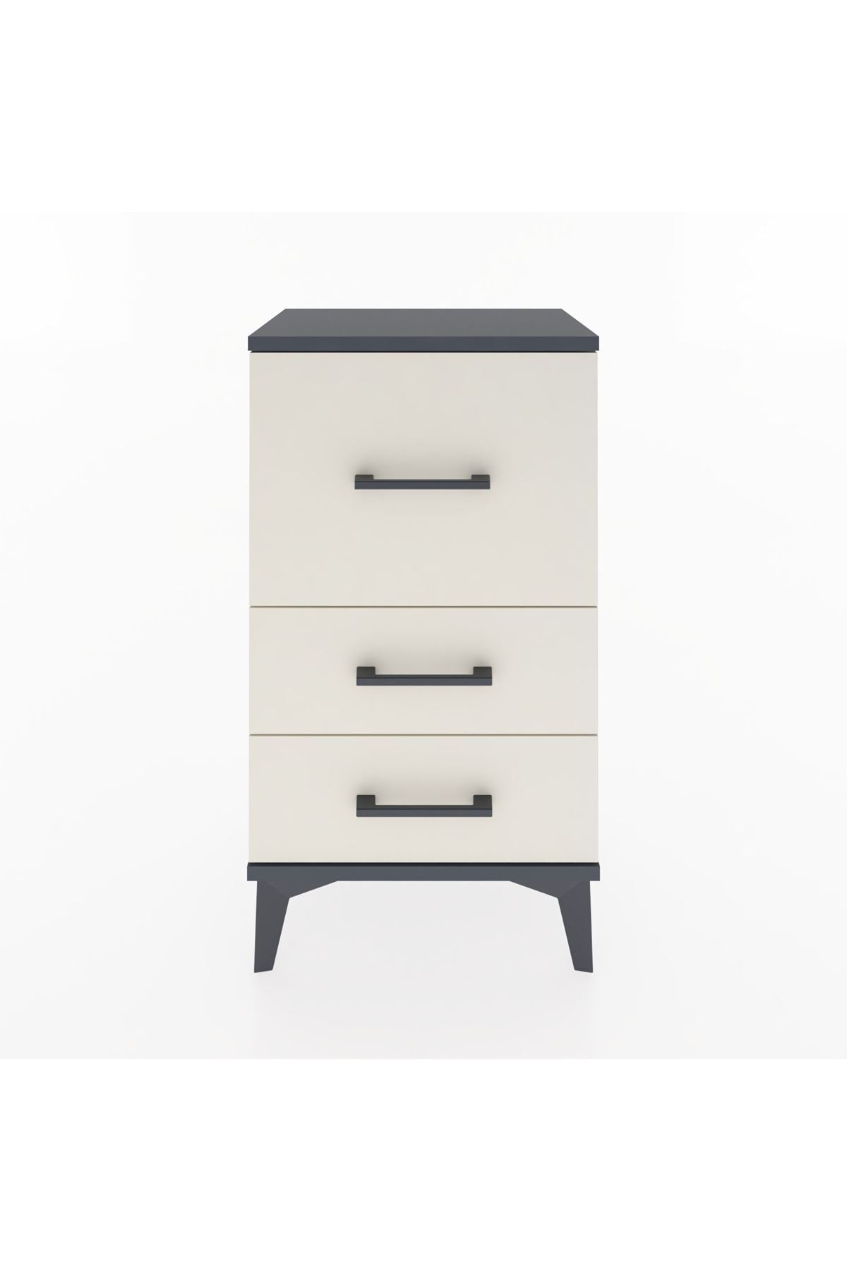 Arges Komodin 3 Çekmeceli 44x30x80 - S08M015V4A