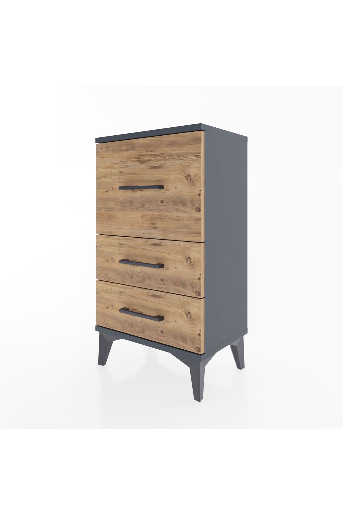 Arges Komodin 3 Çekmeceli 44x30x80 - S08M015V6A