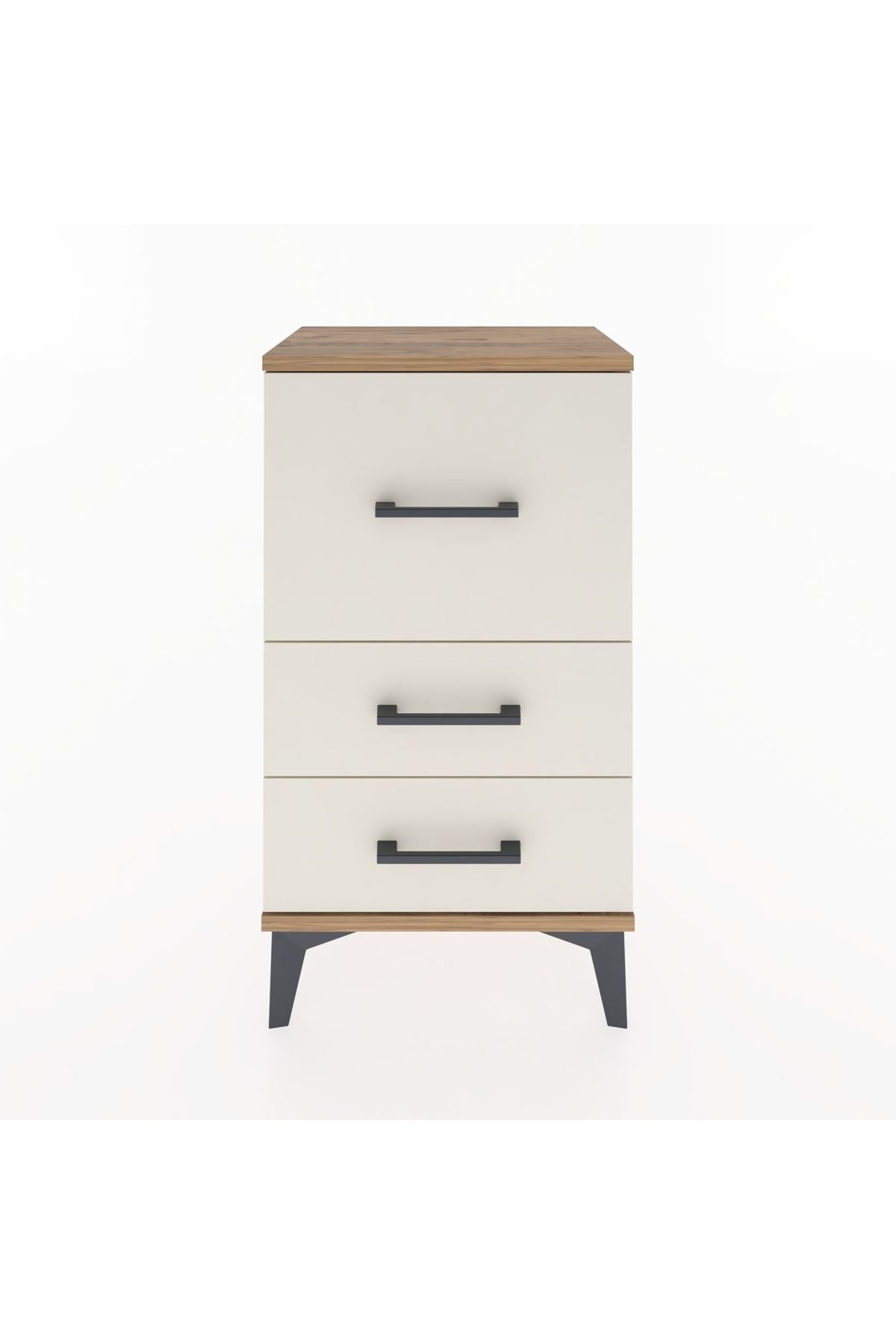 Arges Komodin 3 Çekmeceli 44x30x80 - S08M015V7A