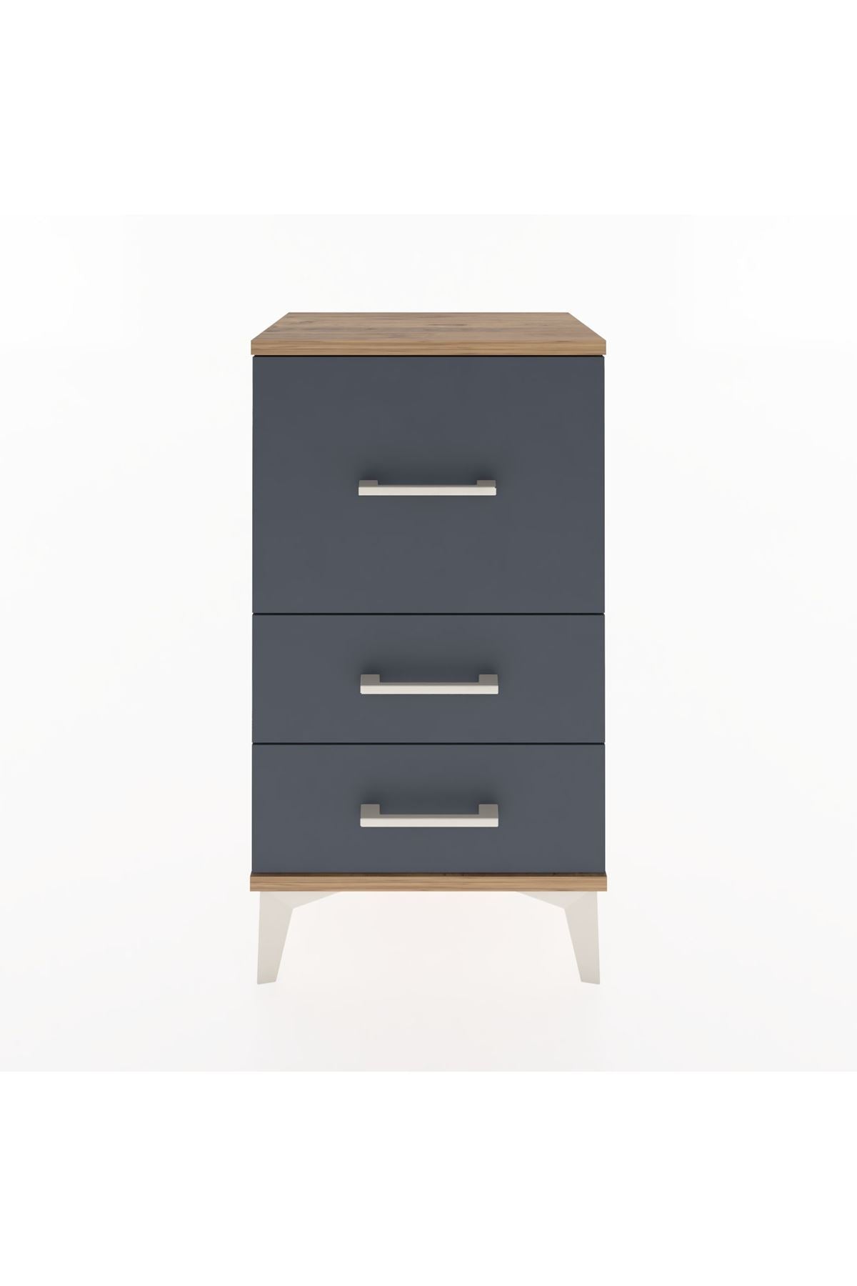 Arges Komodin 3 Çekmeceli 44x30x80 - S08M015V8A