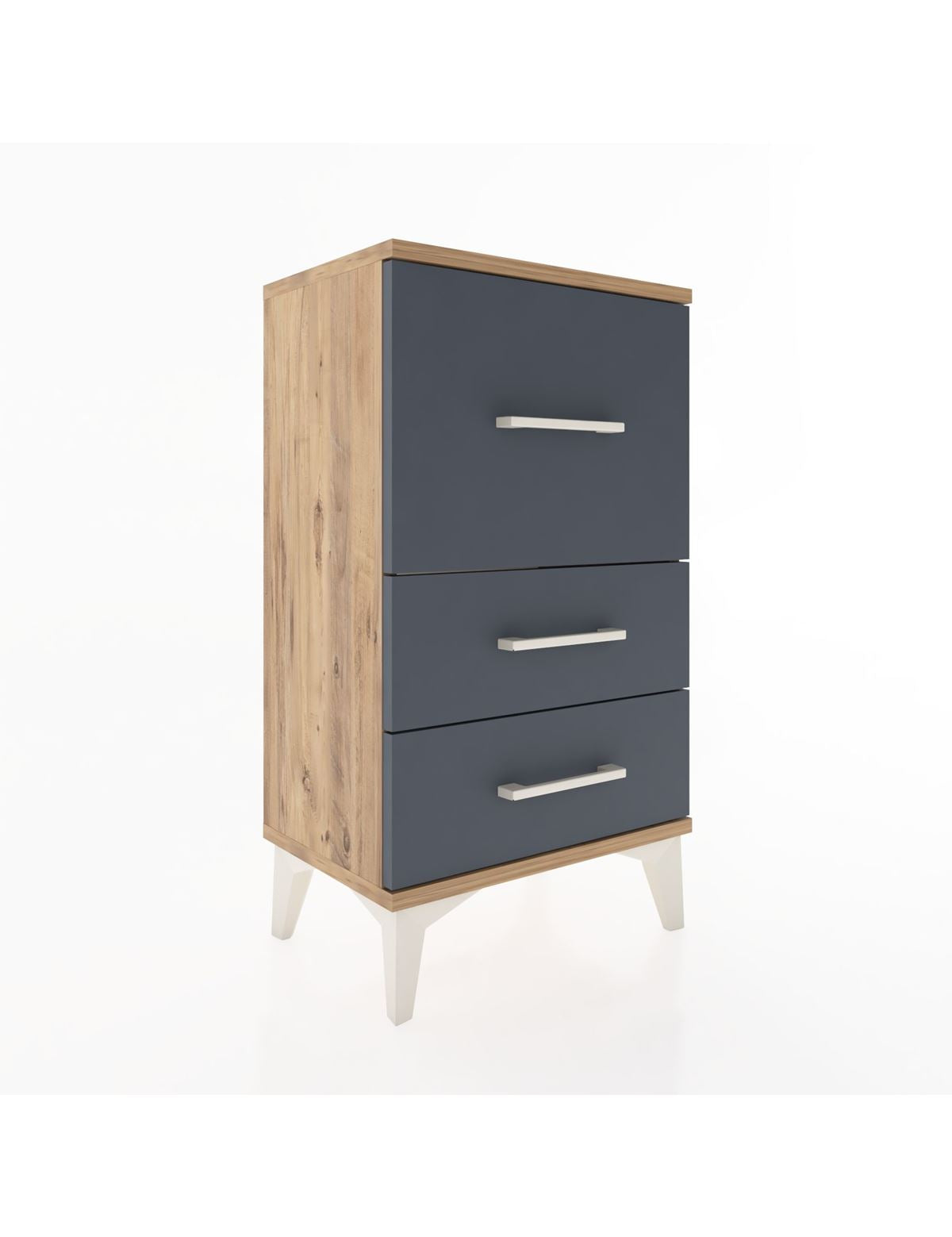 Arges Komodin 3 Çekmeceli 44x30x80 - S08M015V8A